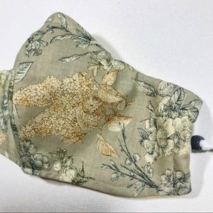 Homemade autumn design face mask